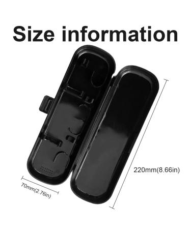 XPEX Portable Hard Shell Travel Case for Electric Toothbrushes & Accessories - Ideal for International Travel - Buy Online on GoSupps.com