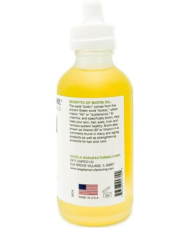 Virgin Biotin Vitamin B7 Oil 4oz | Boost Hair Growth & Strength | Premium Quality Fast Shipping Worldwide - Buy Online on GoSupps.com