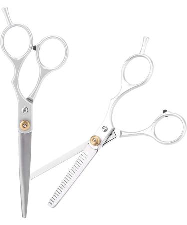 Hair Cutting Scissors Set Professional Hair Cutting Thining Scissors Set Salon Barber Hairdressing Shear(#03(Hair Cut Scissor Set)) - Buy Online on GoSupps.com