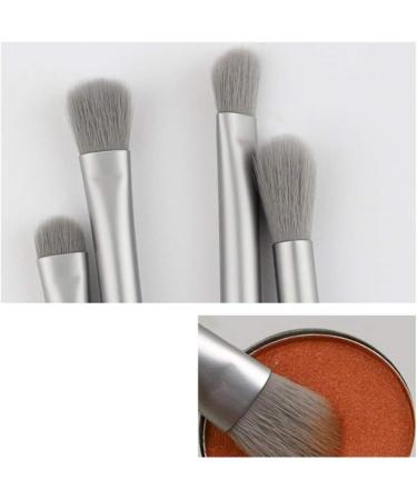 Makeup Brush 4 Professional Eye Makeup Brushes Non-irritating Synthetic Fiber Bristles With Travel Cosmetic Bag Brush Sets - Buy Online on GoSupps.com