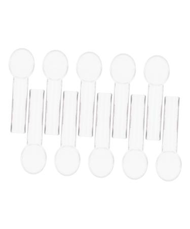 Hapinary 10 pieces of dust caps for toothbrush reusable toothbrush covers Creative toothbrush accessories Casch