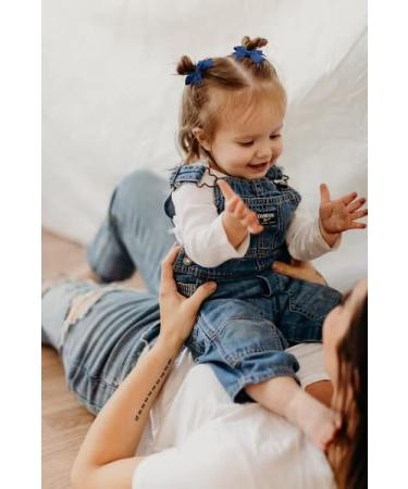 50pcs Grosgrain Hair Clips for Baby Girls - Solid Color Ribbon Mini Loops for Toddlers & Children - Perfect for Newborns & Teens - A50 Set - Buy Online on GoSupps.com