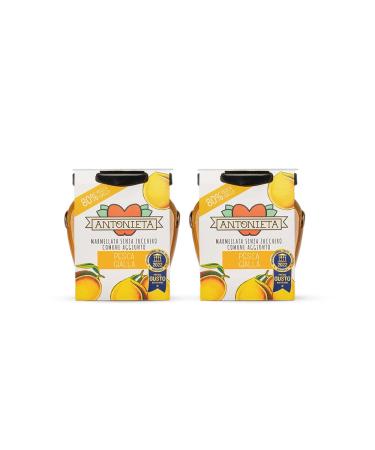 OLD SCHOOL COOKING ANTONIETA Set of 2 Fishing Jam - Internationally Awarded in England and Brussels - 100% Fruit Jam - Handmade in Spain - No Added Sugar - 2 x 230g