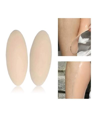 Xiaokeis Calf Pads - Lifelike Silicone Thigh Onlays for Leg Correction | Soft Skin-Friendly Adhesive Fake Muscle Pads - Nude S Size - Buy Online on GoSupps.com