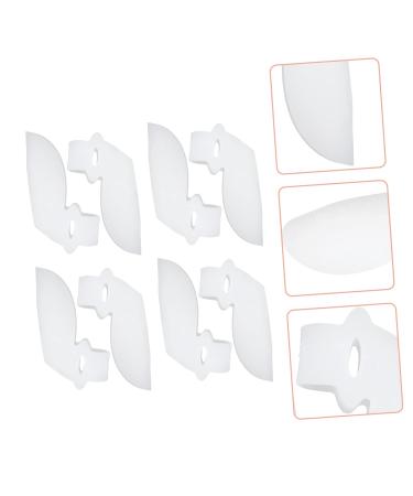 4 Pairs Bunion Spacers | Hallux Corrector & Foot Stretchers | Big Toe Separators | White Foot Pain Relief - Buy Online on GoSupps.com