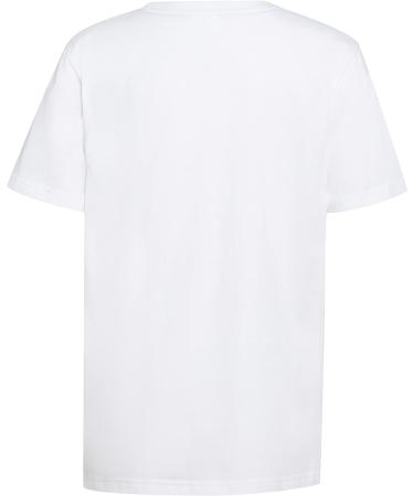 adidas Boys' Short Sleeve Graphic T-Shirt - White (Medium) - Buy Online on GoSupps.com