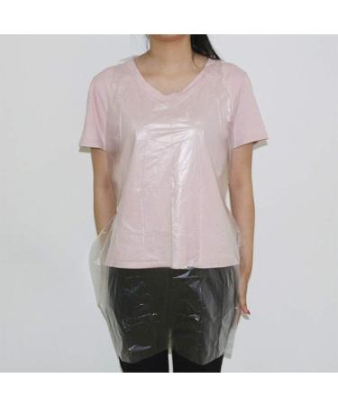 BSMTEBN 50Pcs Disposable Aprons Professional Transparent Lightweight Beauty Aprons for Painting Cooking Beauty Salon - Buy Online on GoSupps.com
