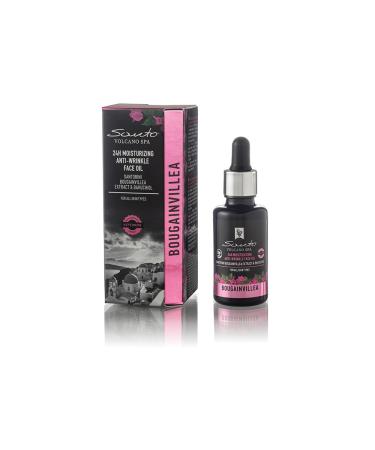 Olive Era Santo Volcano Spa 24H moisture and antiwrinkle facial oil with Bougainvillea extract for all skin types 30 ml