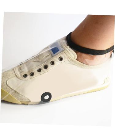 Healeved 1 Pair Barber Shoes Cape Shoes Cloth Barber Shoes Protector Hair Stylist Shoes Cover Barber Shoes Cloak Haircut Shoes Cloak Haircut Shoes Cover Haircut Shoes Protector 34x15cm - Buy Online on GoSupps.com