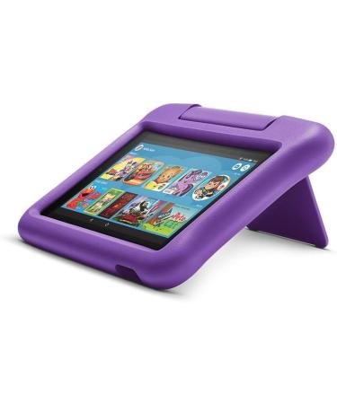 Kid-Proof Fire 7 Tablet Case - 9th Gen 2019 Release (Purple) - Buy Online on GoSupps.com