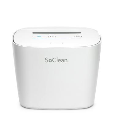SoClean 3 | Works with All Popular Sleep Equipment Brands and Models | One-Touch Maintenance | Fast Effective Easy-to-Use and Time-Saving Operation | 100% Waterless | No Fuss No Mess No Worry