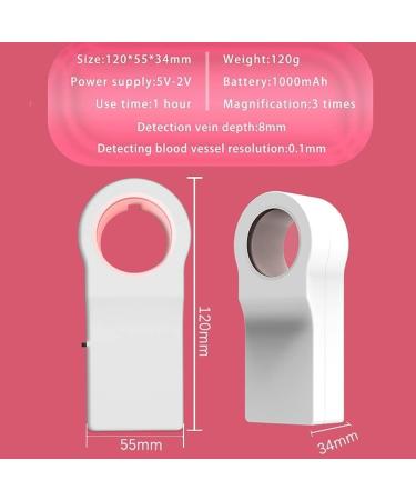 NAKEAH Portable Vein Detector - Enhance Vascular Visibility Easy Subcutaneous Vein Localization | International Shipping Available - Buy Online on GoSupps.com