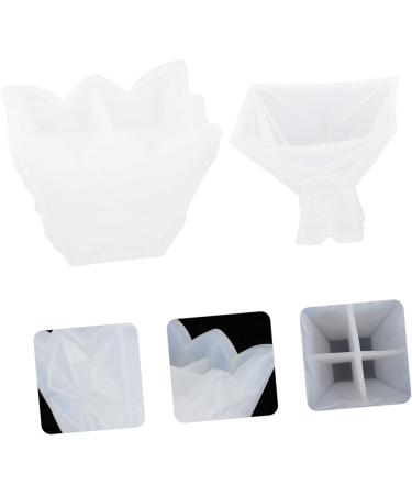COHEALI 3pcs Storage Box Mold Resin Tray Molds Silicone Jewelry Tray DIY Silicone Mold Jewelry Plate Crystal 8.5X8.5X8CMx3pcs Water Dropletsx3pcs - Buy Online on GoSupps.com