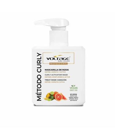 BigBuy Home Voltage Curly Hair Mask Strong Defined Curls 500 ml