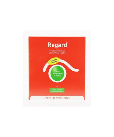 Horus Pharma Regard Solutions Multifunctional Solutions + 3 Contact Lens Cases 3 x 355 ml