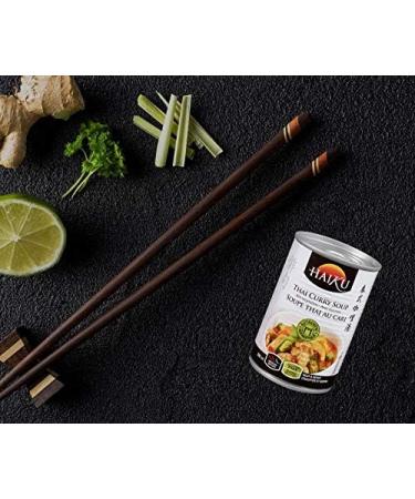 Thai Curry Soup Haiku With Vegetables Ready to Eat Authentic & Premium Asian Cuisine Gluten Free 398ml Thai Curry 398 ml - Buy Online on GoSupps.com