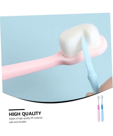 FRCOLOR 2 Pcs Toothbrush Set - Kids & Adults Dental Brushes for Effective Cleaning - Small Brush Head for Optimal Oral Care - Buy Online on GoSupps.com