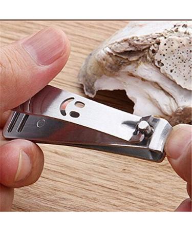 PSGS 1PC Smiley Nail Clippers High-Grade Stainless Steel Sanding Trumpet Cute Manicure Cutters Nail Scissors Tools - Buy Online on GoSupps.com