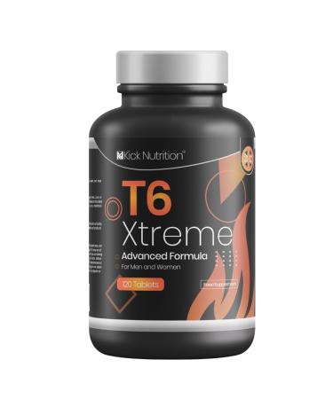 Xtreme T6 Powerful Fat Burners - Weight Loss - Keto Diet - Metabolism Booster / 120 Weight Management Supplements Pills | Vegetarian/Gluten Free Made in The UK