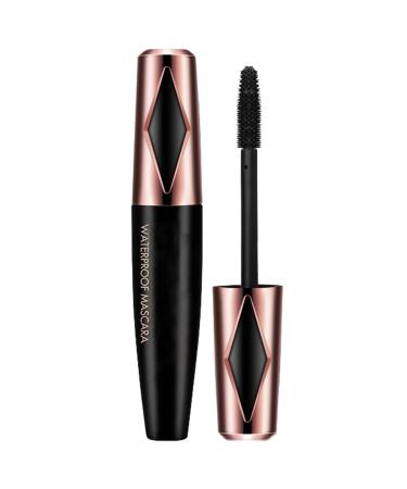 Mascara Makeup Black Waterproof Formula Washable Lash Mascara Smudge-Proof Long-Lasting Wear Travel-Friendly Adore the Long-Lasting Power 5.12x0.39x0.39in