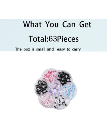 63 Hello Kitty Nail Parts Nail Parts Cute 3D Cartoon Callaway Unicorn Nail Art Supplies Resin Nail Paste Rainbow Horse Charm Cute DIY Nail Parts Nail Art Kit Animal Nails Rhinestone 63 Pcs Kitty Cat 7 Style - Buy Online on GoSupps.com