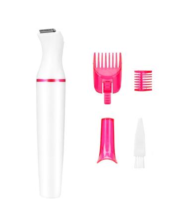 Hair cutters with nasal hair remover eyebrow cutter and bikinirasiser for women-removable and washable cutting head-dry/wet double light and compact
