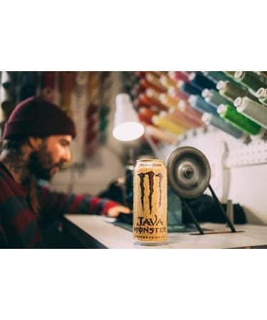 Bier 24 x Monster Energy Java Mean Bean Coffee+ Energy 443ml - Buy Online on GoSupps.com
