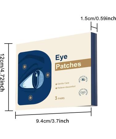 Cooling Under Eye Patches 3 Pairs Soothing Pads Gel Eye Patches for skin beauty stocking fillers women girls travel home christmas night - Buy Online on GoSupps.com