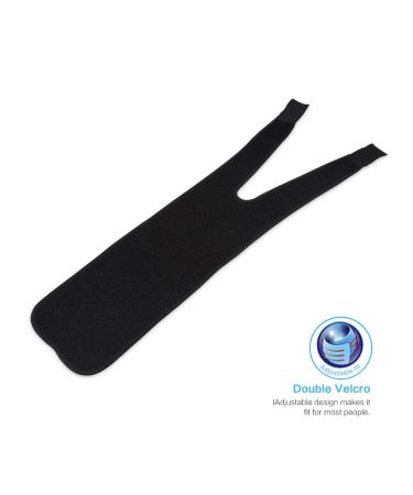 Ymiko Thigh Brace Support | Adjustable Compression Sleeve for Hamstring & Quad Pain Relief | International Shipping Available - Buy Online on GoSupps.com