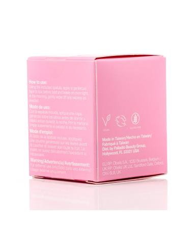 Palladio Lip Mask Intense Overnight Moisturizer to Nourish and Repair Dry Lips While Sleeping Hydrates for Smooth Soft Plump Lips Infused with Shea Butter and Sweet Cherry - Buy Online on GoSupps.com