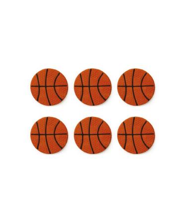 Decora 0500401 Pack of 6 Basketballs Sugar Decor - Perfect for Celebrations & Events | International Shipping Available - Buy Online on GoSupps.com
