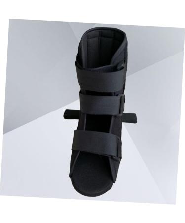 Foot Brace Support - Ankle Stabiliser Boot for Sprains | Child L Black Ankle Brace & Fixed Shoes for Ultimate Support - Buy Online on GoSupps.com