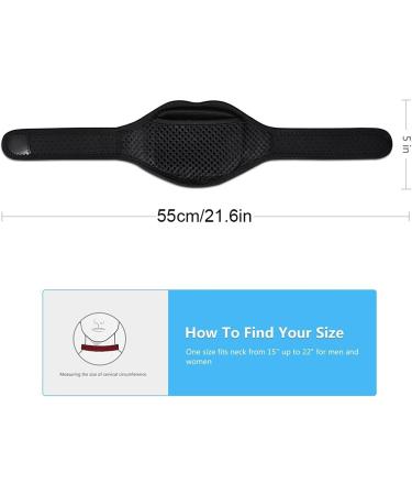 Neck Wrap Heater - Hot & Cold Therapy for Pain Relief | Heated Neck Wrap & Brace Heating Pad - Buy Online on GoSupps.com