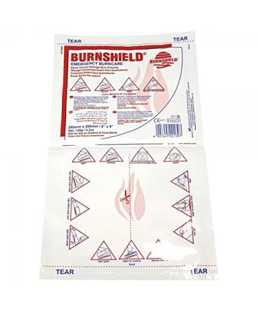Burnshield burn dressings face mask 20 x 45 cm
