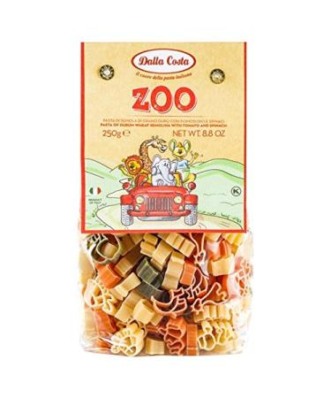 Dalla Costa Dalla Costa Zoo Tricolour Pasta 250g
