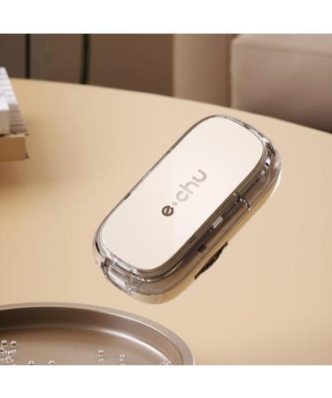 Adjustable Pill Cutter Splitter for Small & Large Pills - Accurate Cutting & Storage Solution | International Shipping Available - Buy Online on GoSupps.com