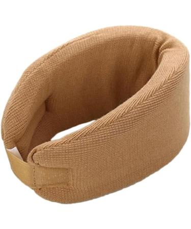 FRCOLOR Neck Guard Brace - Soft Foam Support for Sleeping | Adjustable Neck Stabilizer for Men & Women - Ultra Thin Khaki - Buy Online on GoSupps.com