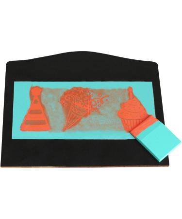 12 Mini Self-Adhesive Squeegees for Screen Printing - Rubber Squeegee Tools for Chalk Paste or Ink - Buy Online on GoSupps.com