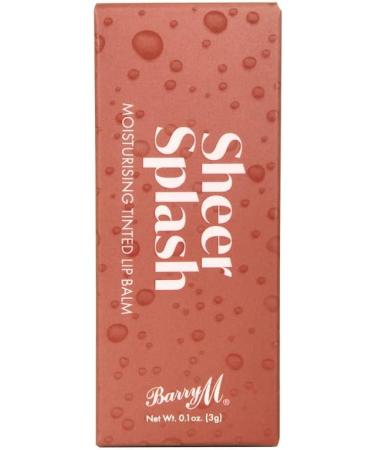 Barry M Sheer Splash Moisturising Tinted Lip Balm - Dewberry Drench - Buy Online on GoSupps.com