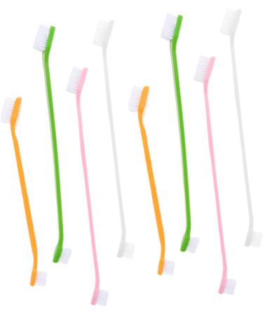 FOMIYES Pet Toothpaste 32 Pcs Double Head Dog Toothbrush Pet Supplies Puppy Toothbrush Cat Pet Oral Toothbrush Handheld Toy - Buy Online on GoSupps.com