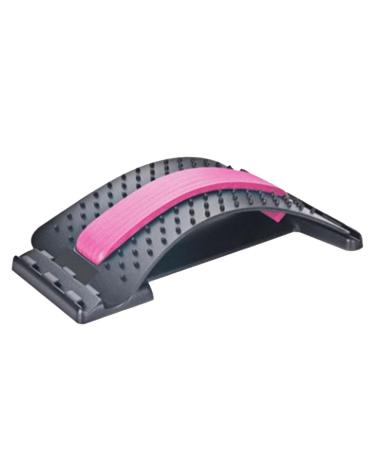 OIIBWQ Ergonomic Lumbar Support Device for Spinal Health pink