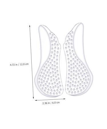 Clear Forefoot Cushion Pads - 4 Pairs Metatarsal Gel Cushions for High Heels | Comfort & Support - Buy Online on GoSupps.com