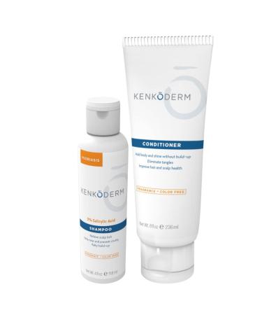 Kenkoderm Sensitive Hair and Skin Conditioner - 8 oz | Fragrance and Color Free | Dermatologist Developed - Buy Online on GoSupps.com