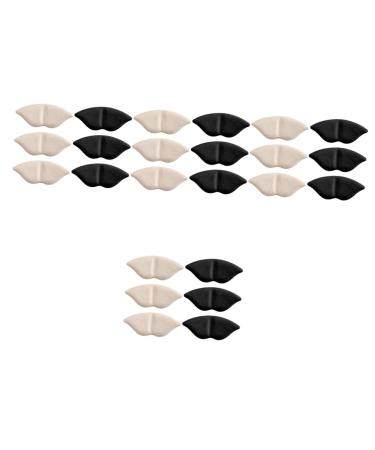 FOMIYES Sneaker Protector 24 Pairs Heels Stickers Shoe Inserts Slipping Inserts Insert Cushion Toe Pads Abrasion Guard Back Suede Panel Women's Soft Liners