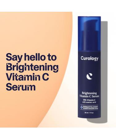 Curology Brightening Vitamin C Serum - 10% Vitamin C & Azelaic Acid for Even Skin Tone Smooth Texture & Redness Relief - 1 fl oz - Buy Online on GoSupps.com