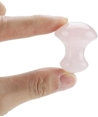 Buy Natural Rose Quartz Gua Sha Massage Tool | Facial & Body Scraping for Acupressure | International Shipping - Buy Online on GoSupps.com