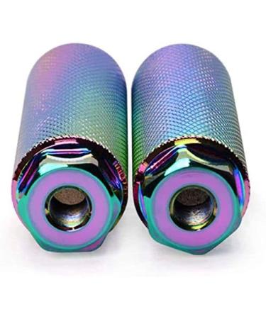 Aluminum Alloy Anti-Skid Bike Pegs | 2Pcs Stunt Pegs for BMX & Mountain Bikes | Fits 3/8 inch Axles - Buy Online on GoSupps.com