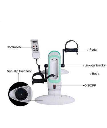 Fitness Motorized Electric Mini Exercise Bike/Pedal Exerciser Electric Pedal Exerciser for Seniors Portable Fitness Cycle for Arm/Leg Stationary Exercise Leg Peddler - Buy Online on GoSupps.com