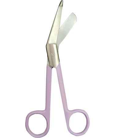 YSCARE Stainless Steel Bandage Scissors - 6.5 inch, Purple/Silver - Ideal for First Aid, Utility, Dressing, Student Nurse, Paramedic - Buy Online on GoSupps.com