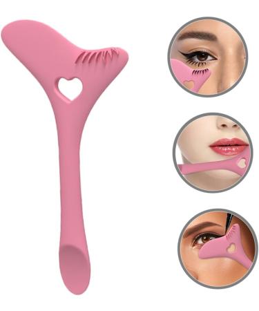 FRCOLOR Eyelash Separating Tool Eyeliner Stencils Wing Tips Mermaid Mascara Protector Mascara Drawing Tools Silica Gel Third Gear Extra - Buy Online on GoSupps.com